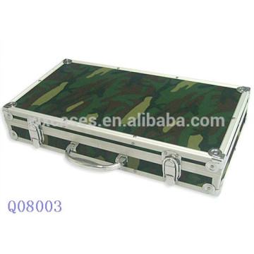 new design military aluminum gun case with foam inside manufacturer hot sell